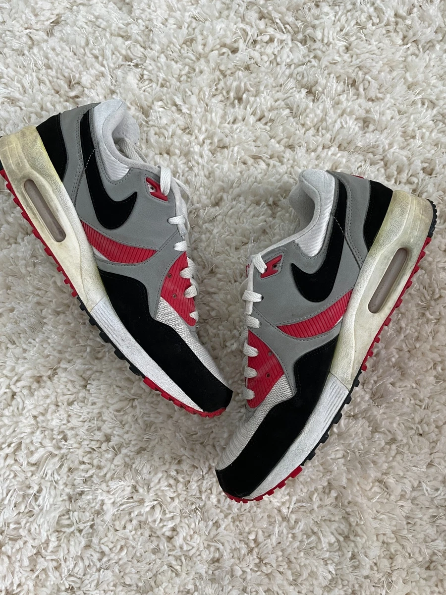 Nike Air Max Light Size 9 White Black Red Grey 2007 JD Sports B GRADE