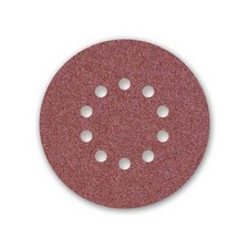 25 MENZER Dischi abrasivi a levigatrice per muri - Ø 225 mm - G40–240 - 10 fori