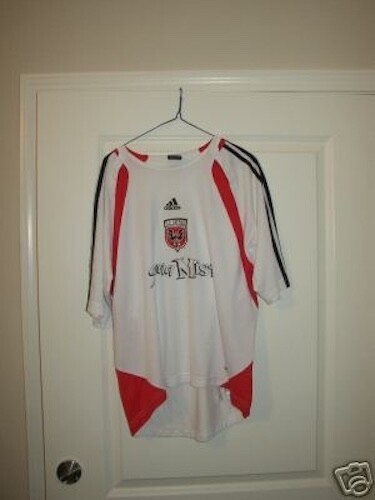 Rare DC United 2005 Game/Match-Used/Worn MLS Training Soccer Jersey - Boswell