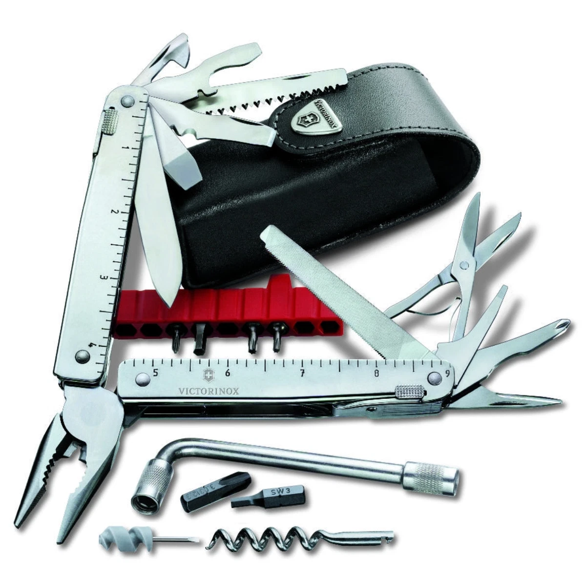Victorinox Swiss Army Knife Swisstool With Black Pouch 3.0338.L