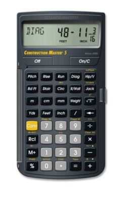 CALCULATED INDUSTRIES 4050 Construction Master 5 Taschenrechner