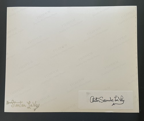 “Halloween Ghouls” Anton LaVey Original Art Print 8x10” Signed By Stanton LaVey - Picture 2 of 3