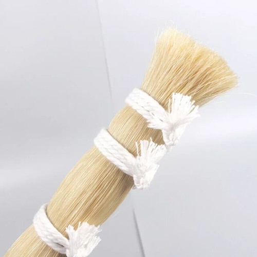 10 hanks Horse Hair Horse Tail Hair Bow Parts Violin Bow hair Mongolian Horse - Picture 4 of 4