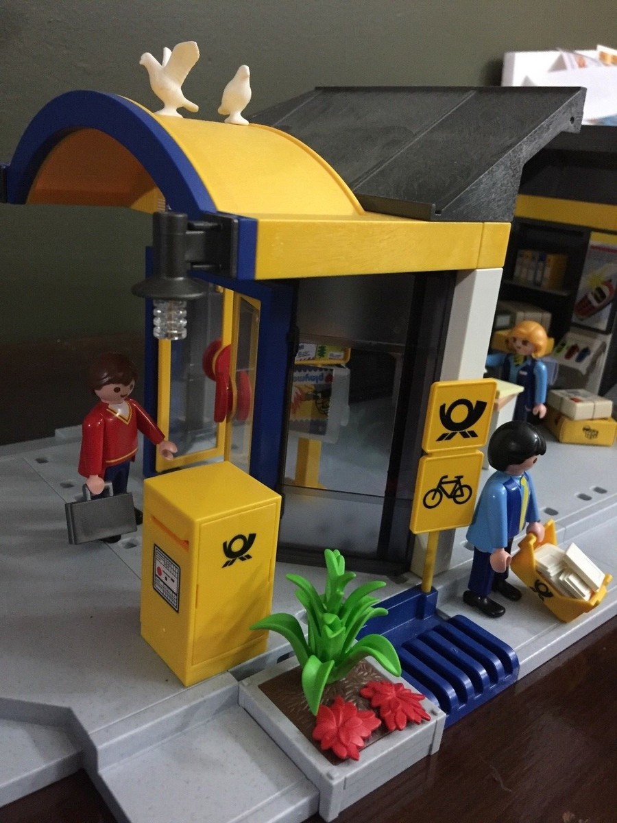 playmobil　4400 Playmobil 4400 CITY LIFE Post Office EUC Complete Set w/Box