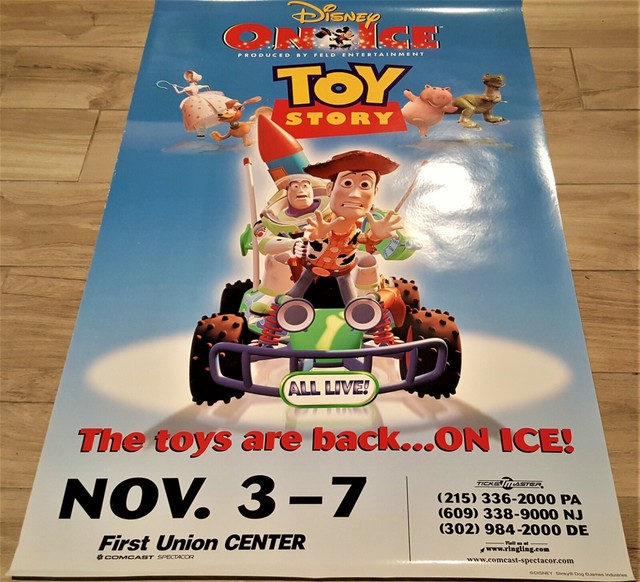 Walt Disney World on IceTOY STORY PosterCollectible 22" x 14" eBay