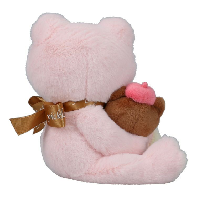 Pickles the Frog Bean Doll Plush with Pierre Sweet Color Pink