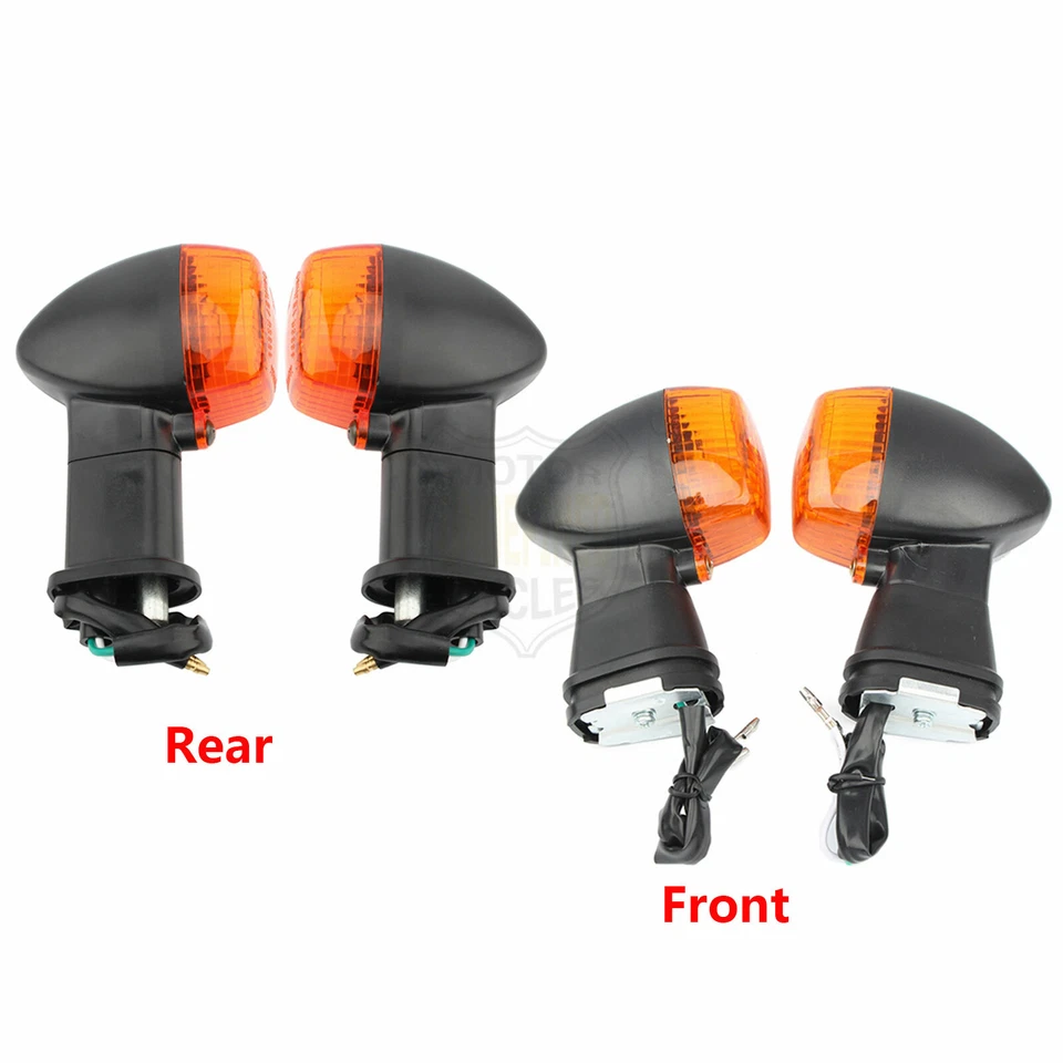 Luz indicadora de señal de giro delantera trasera para Kawasaki Ninja ZX6 ZX6R ZX7 ZX7R ZX9R Foto 4 de 4