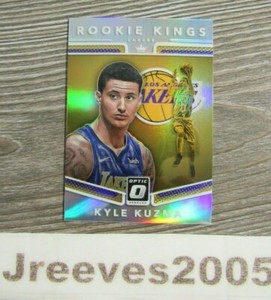 2017 Panini Donruss Optic Kyle Kuzma ROOKIE KINGS #25  - Silver Prizm