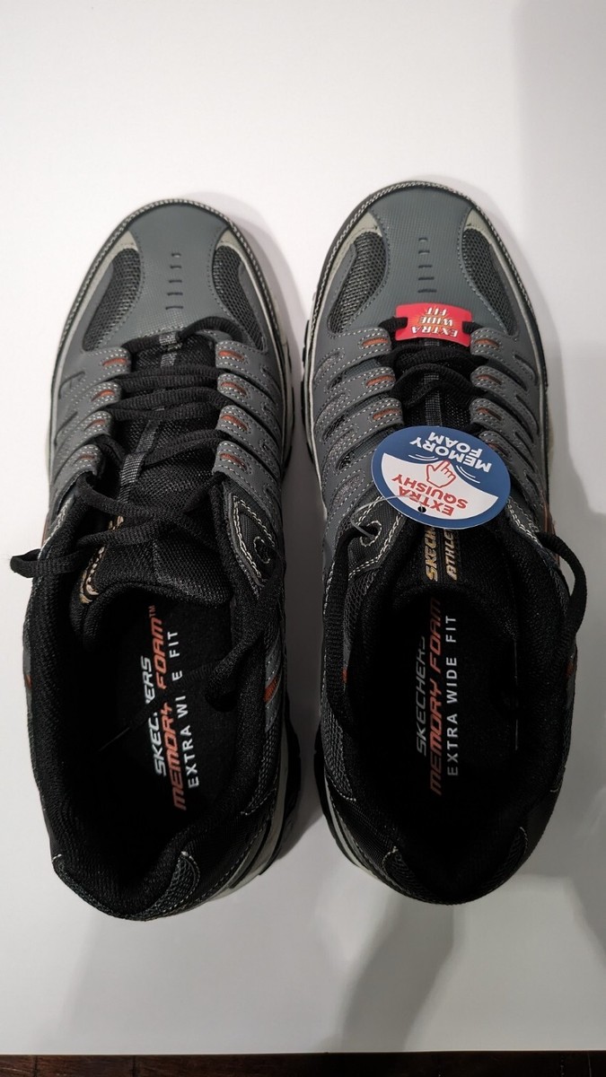 Brown Skechers Afterburn Memory Foam Reviews Skechers Men's