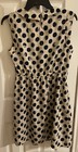 Umgee Girls’ Beige With Navy Dots Sleeveless Dress Size Large — photo 2