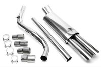 Auspuffanlage Catback Edelstahl VW Golf 4 Cabrio Ab 1998 Bis 2002