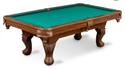 Billiards ( pool) table for sale, solid wood, marble slate, NOT assembled 