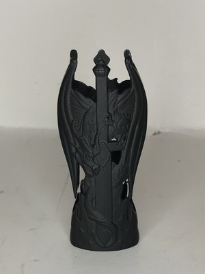 Sword Black Mystic Lighter Case & Bottle Opener Fits Bic Lighters