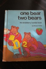 Vintage One Bear Two Bears Hardcover Book--Read Description