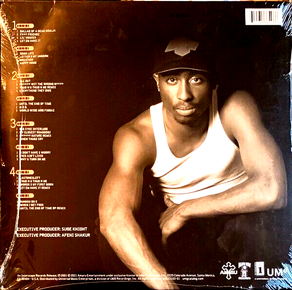 2PAC - UNTIL THE END OF TIME 20th Anniversary - 4 LP 180gram VINYL NEW ...