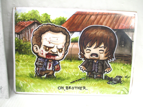 LootCrate Exclusive The Walking Dead '14 Comic Book 132 Happiness Post Card New - Picture 4 of 5