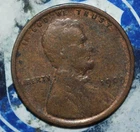 1909 vdb lincoln cent  {{{1F34