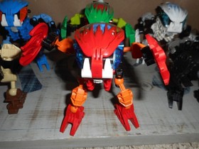 Lego Bionicle BOHROK 8560 8561 8562 8563 8564 8565 Complete Set-6 w Krana, Bands