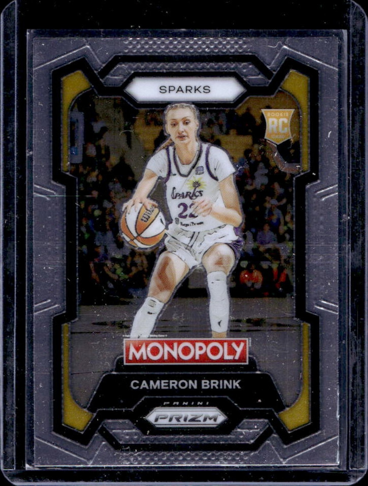 2024 Prizm Monopoly WNBA Cameron Brink RC Rookie #39 Sparks