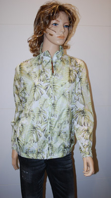Massimo Dutti schöne Sommer Jacke Blouson Gold Details in gr. S NP 89
