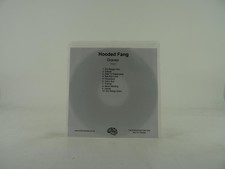 HOODED FANG GRAVEZ (339) 10 Track Promo CD Album including White Sleeve FULL TIM