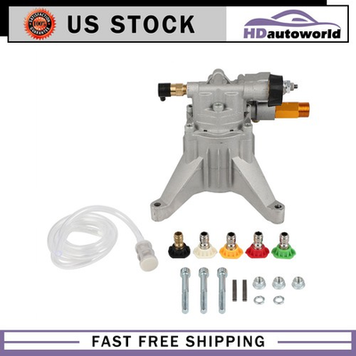 #ad #ad Pressure Washer Pump 7 8quot; Shaft Vertical Replaced Pump 3000 PSI 2.5 GPM New $69.25