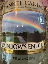 htf RAINBOWS END Yankee Candle!  Classic 