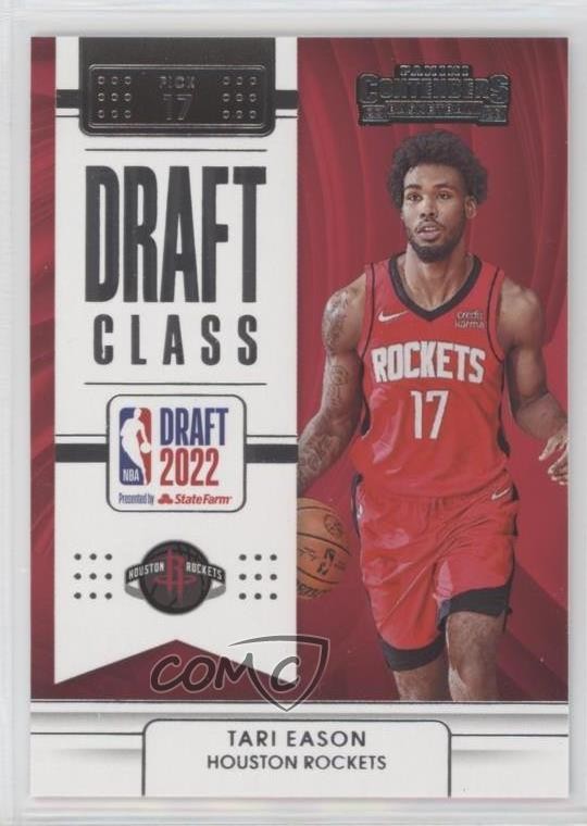 2022-23 Panini Contenders Draft Class Tari Eason #11 Rookie RC 10ba