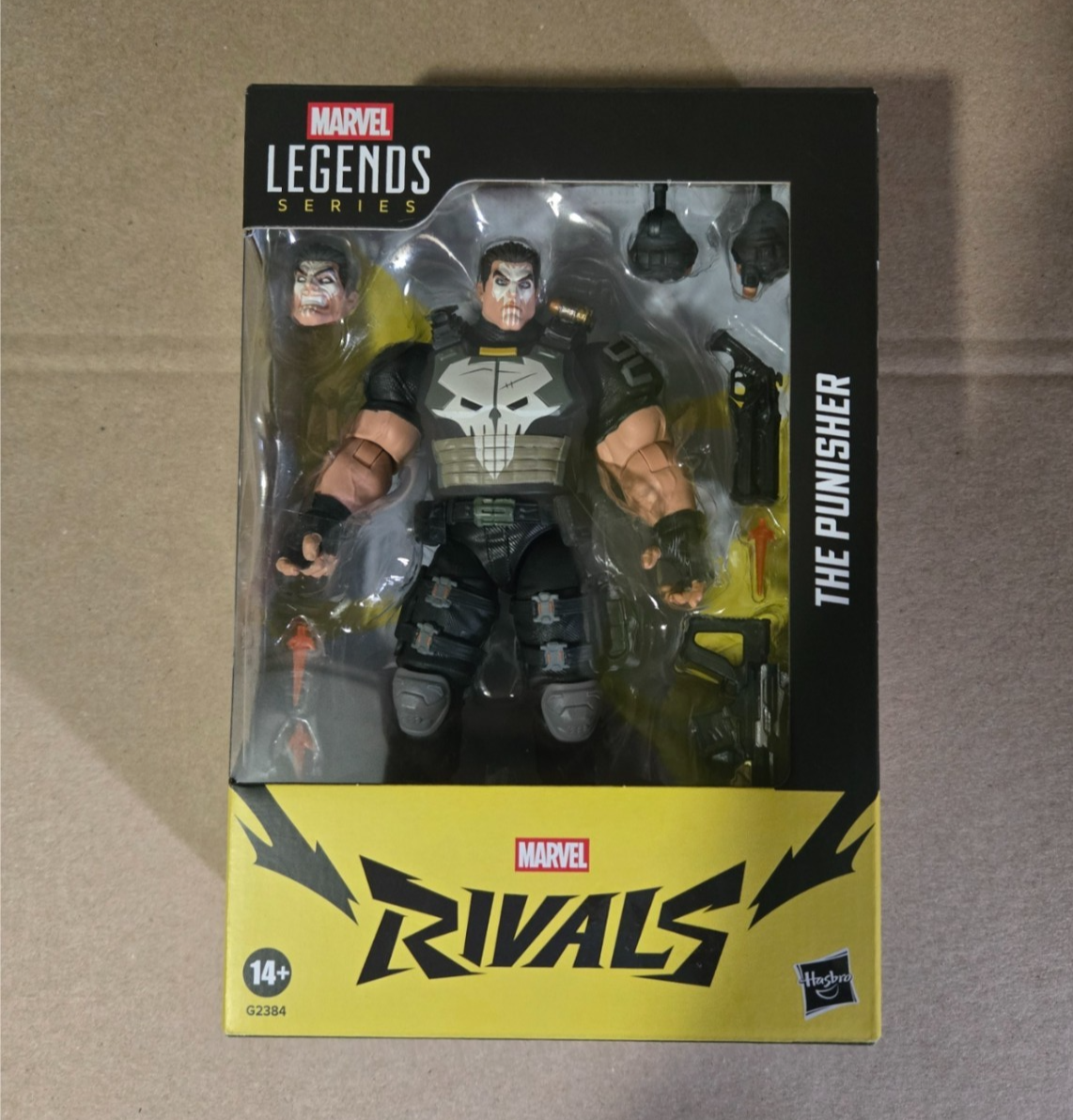 Marvel Rivlas Figure MARVEL LEGENDS MARVEL RIVALS PUNISHER FIGURE NEW AND SEALED | eBay