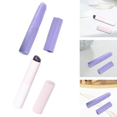 Lippenpinsel aus Silikon, tragbarer Lippencreme-Applikator für Make-up-Tool