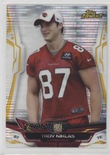 2014 Topps Finest Pulsar Refractor /25 Troy Niklas #138 e6p