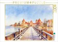 Calvendo Puzzle Trakai Castle | 2000 Pieces, Finished Size 35.4 × 26.4 In (90 ×