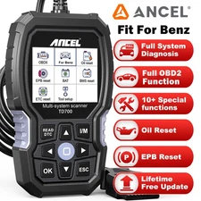 Full System Diagnostic Tool Fit for Mercedes Benz Car OBD2 Scanner ABS SRS EPB