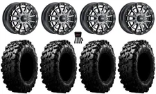 ITP SD10 Bdlk 15x6.5 Wheels GM 32" Carnivore Tires Can-Am Maverick R