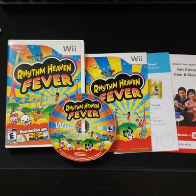 Rhythm Heaven Fever Nintendo Wii CIB NTSC-U/C Tested Black Label Authentic
