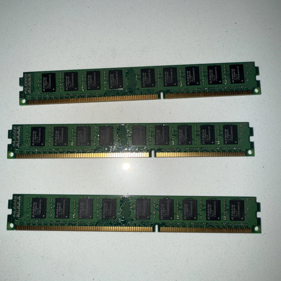 Kingston KVR1333D3D8R9SK3/6G 6GB (3x2GB) DDR3 1333 ECC Memory Kit - Image 4 of 4