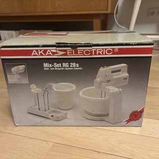 AKA Electric RG 28s Mix Set DDR OVP Dachbodenfund Ostalgie Rührgerät sehr gut