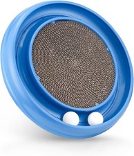 Cat Scratching Board with Balls for Cats Grinding Claw Round Scratcher