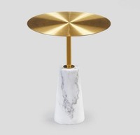 Designer Runder Beistelltisch Hochwertige Luxus MöBel Couchtisch Modern