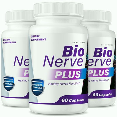 #ad Bio Nerve Plus Premium BioNerve Nerve Support Formula 3 Pack $39.95