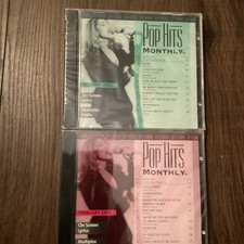 Pop Hits Monthly - Pop Feb Oct 2000 2 CD Gs Karaoke Brand New