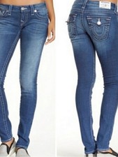 Vintage y2k true religion denim julie super t low rise jeans size 31