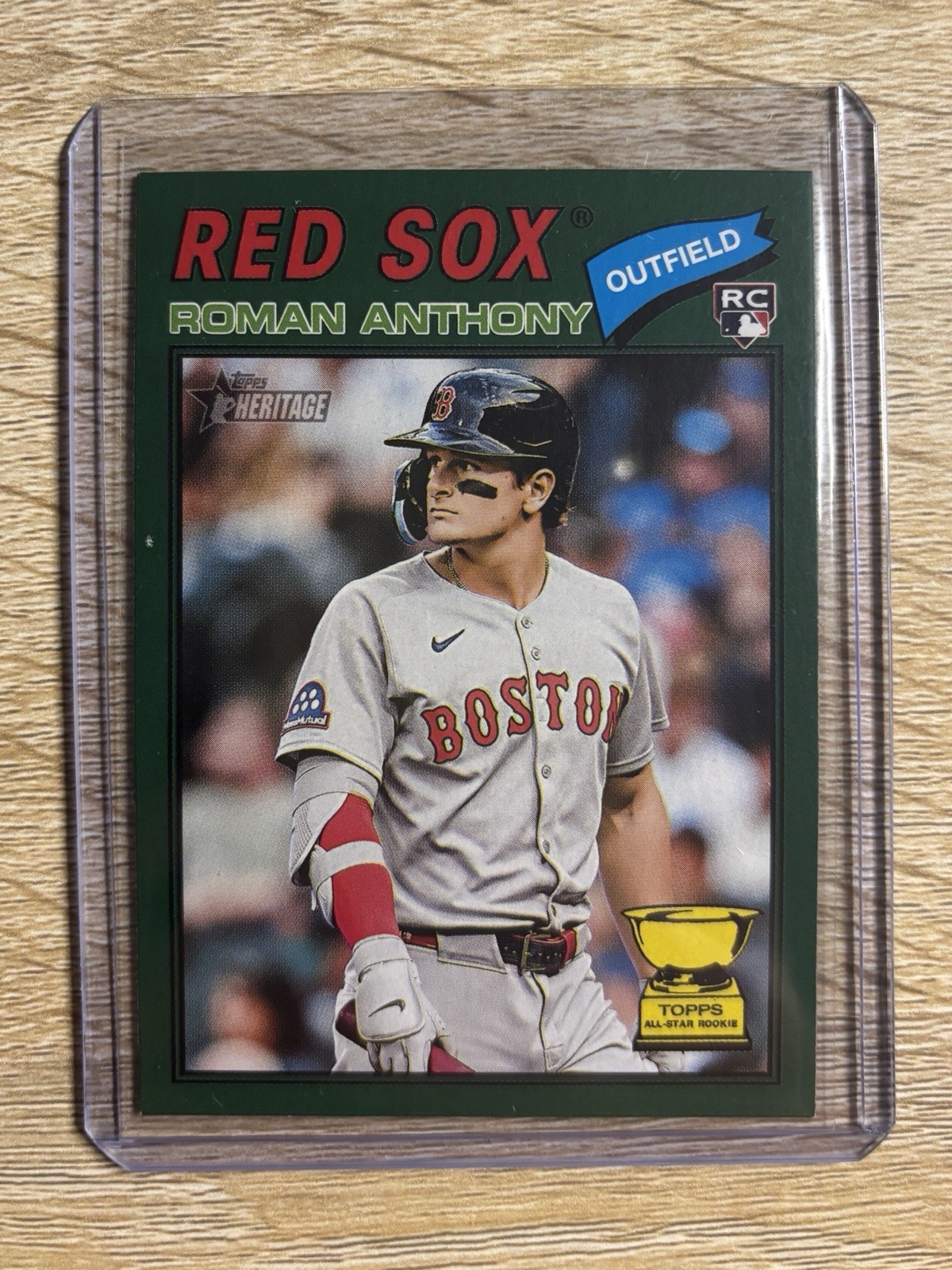 2026 Topps Heritage - ROMAN ANTHONY #86 Dark Green Border ***See photos first***
