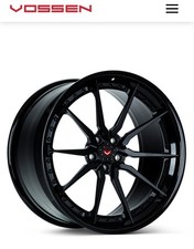 New Vossen M-x2 3pc 21x10.5 Wheel 5x112 Et52 Forged 3 Piece Black Rim Amg E63s