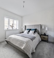 DUSK Madison King Size Ottoman Storage Bed - Stone Grey