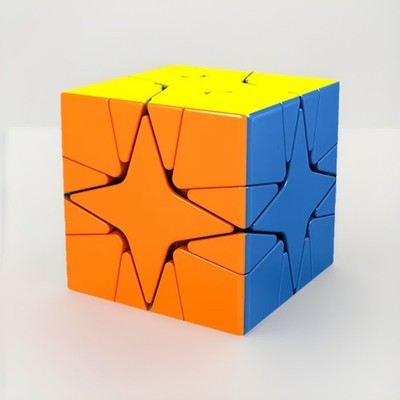 MoYu Polaris Speed Cube Stickerless Magic Puzzle Smooth Twist Educational Toy