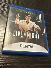 Live by Night Blu-ray 2017 New Ben Affleck Elle Fanning Brendan Gleeson