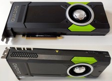 NVIDIA Quadro P5000 16GB GDDR5X Workstation/Server GPU CUDA 1x DVI 4x DP