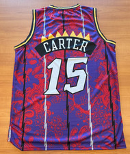 Vince Carter #15 Toronto Raptors Jersey Size XL 2024 Hall of Fame HOF