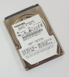500GB Toshiba MK5055GSX SATA 2,5" Notebook Festplatte HDD 5400RPM